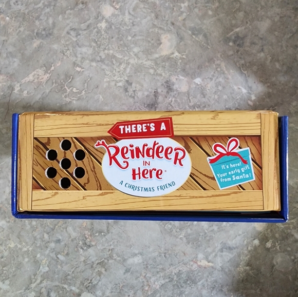 NEW Reindeer in Here a Christmas Friend book and plush gift set - Picture 4 of 7